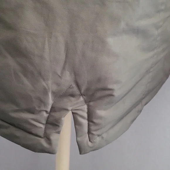 MICHAEL Michael Kors Olive Puffer Coat with Faux Fur Hood - Picture 8 of 9